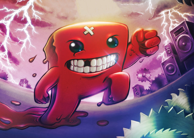 Super Meat Boy Forever Baby!