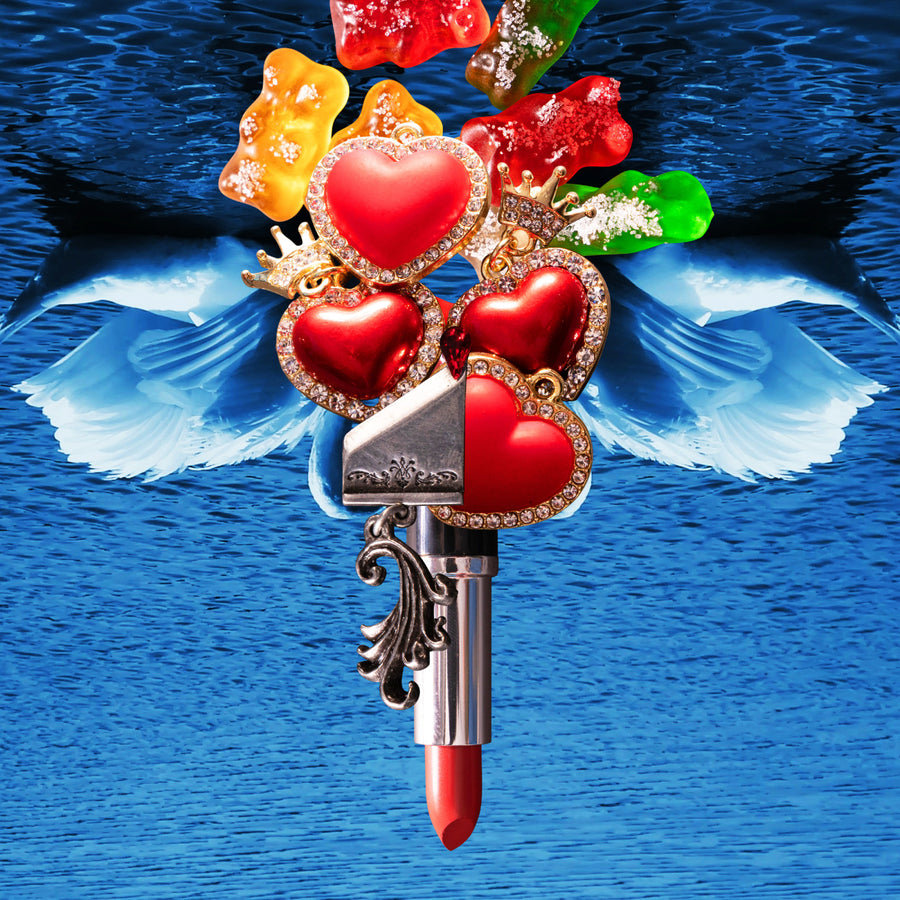 Bunky Becky Birthday Boy (Clear w/ Pink & Blue Splatter Vinyl)