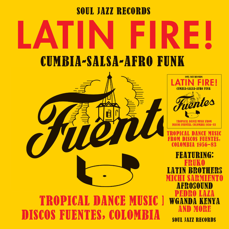 LATIN FIRE! Tropical Dance Music from Discos Fuentes, Colombia 1956-83 2LP
