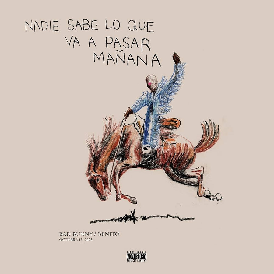 Nadie Sabe Lo Que Va a Pasar Manana (Blue Vinyl)