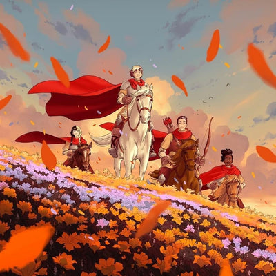 Tales From Cazilor: Wyldflowers (Multicolored Cream, White, Red, Orange & Purple Vinyl)