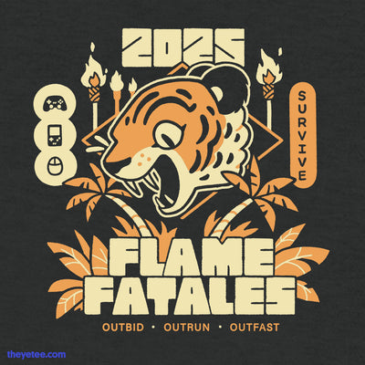 Flame Fatales 2025 Event Tee (Front Print Only)