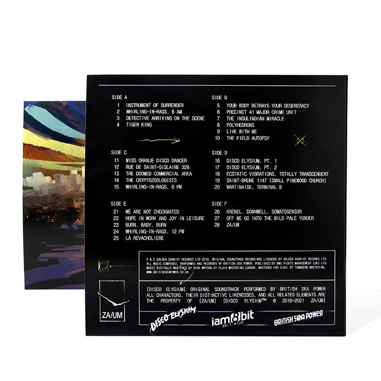 Disco Elysium 3xLP Vinyl Soundtrack
