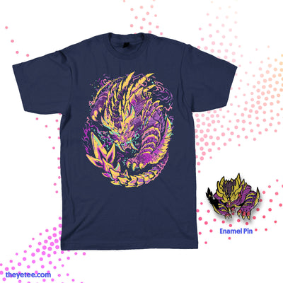Magnamalo Pin & Tee Bundle