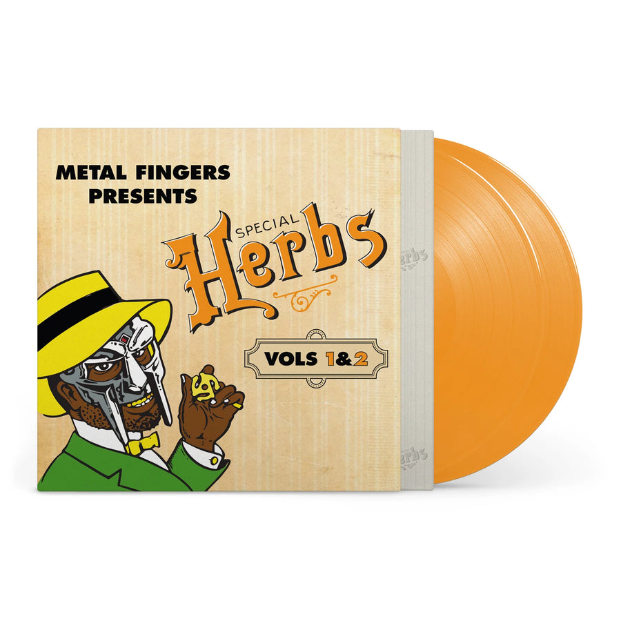 Metal Fingers Presents: Special Herbs Vol. 1 & 2 (2LP Mustard Yellow Vinyl)