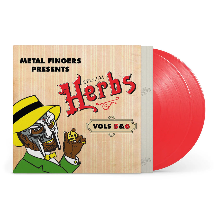 Metal Fingers Presents: Special Herbs Vol. 5 & 6 (2LP Apple Red Vinyl)