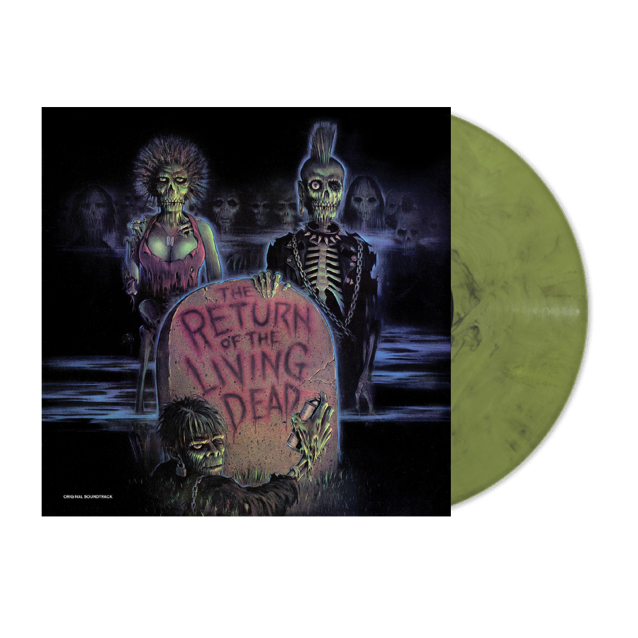 The Return of the Living Dead Original Soundtrack (Green w/ Black Toxic Waste Vinyl)