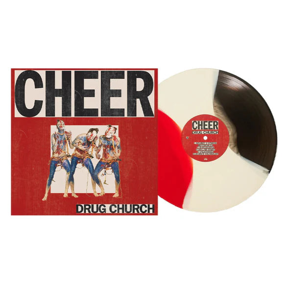 Cheer (Tri Striped Red, Bone & Black Ice Vinyl)
