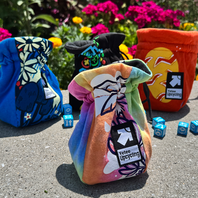 Upcycling Patchwork Dice Bag