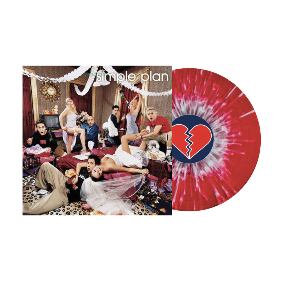 No Pads, No Helmets...Just Balls (Red w/ White Splatter Vinyl)