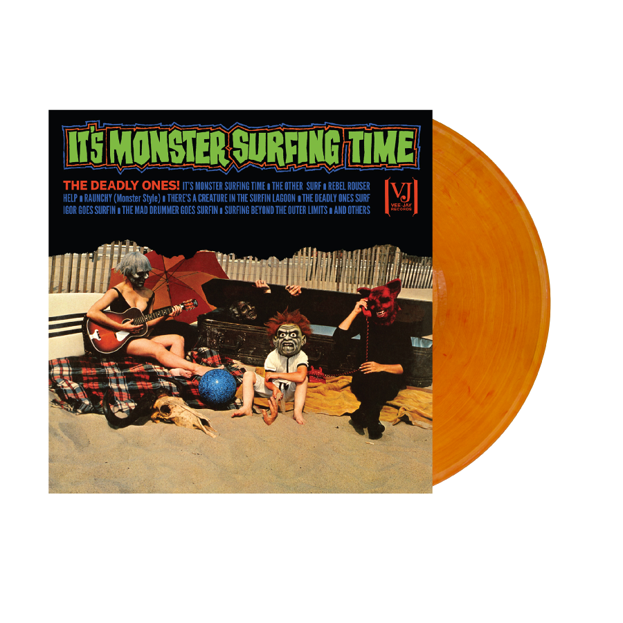 It's Monster Surfing Time (All-Analog) (Bloody Pumpkin Vinyl)