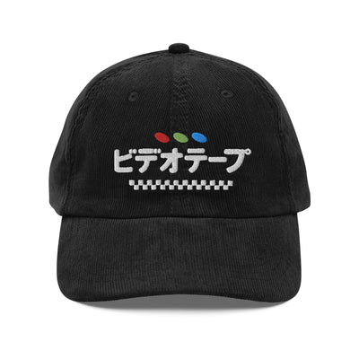 Video Tape Corduroy Cap