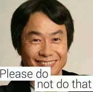 Please Do Not Do That