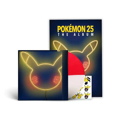 Pokémon 25 - The Album (Red/White Split Vinyl)