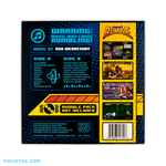 Warning: Music may cause rumbling! Backside of sleeve features gameplay scenes, track list and credits to everyone involved. - Pocket Rumble Soundtrack