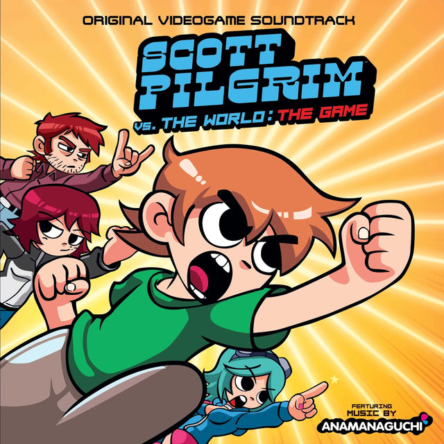 Scott Pilgrim Vs. the World: The Game Original Soundtrack (Translucent Orange Vinyl) - Scott Pilgrim Vs. the World: The Game Original Soundtrack (Translucent Orange Vinyl)