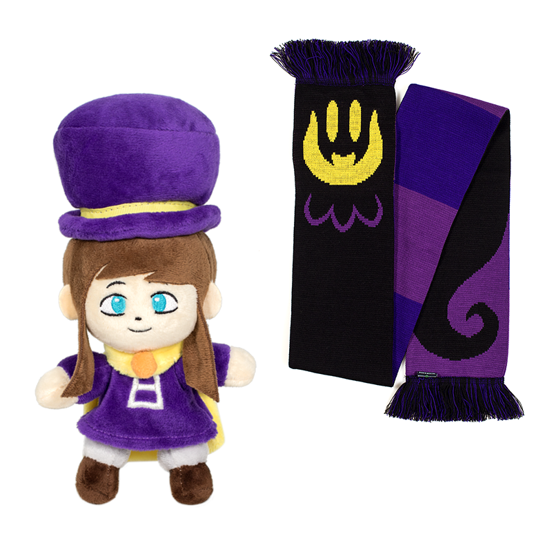 Hat Kid Plush and Snatcher Scarf Returning!