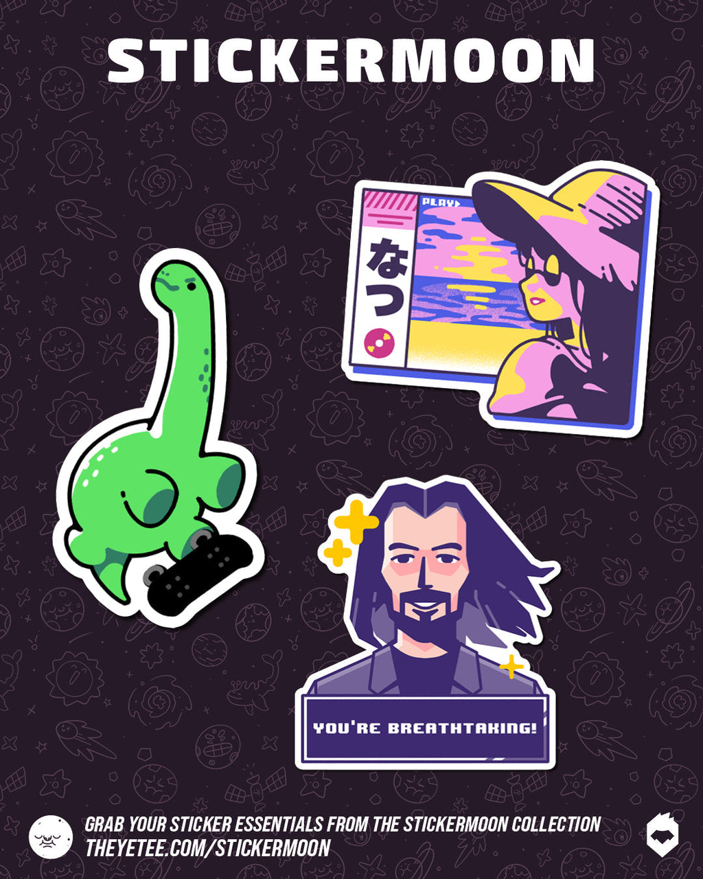 Stuck To You Like Glue | The Yetee