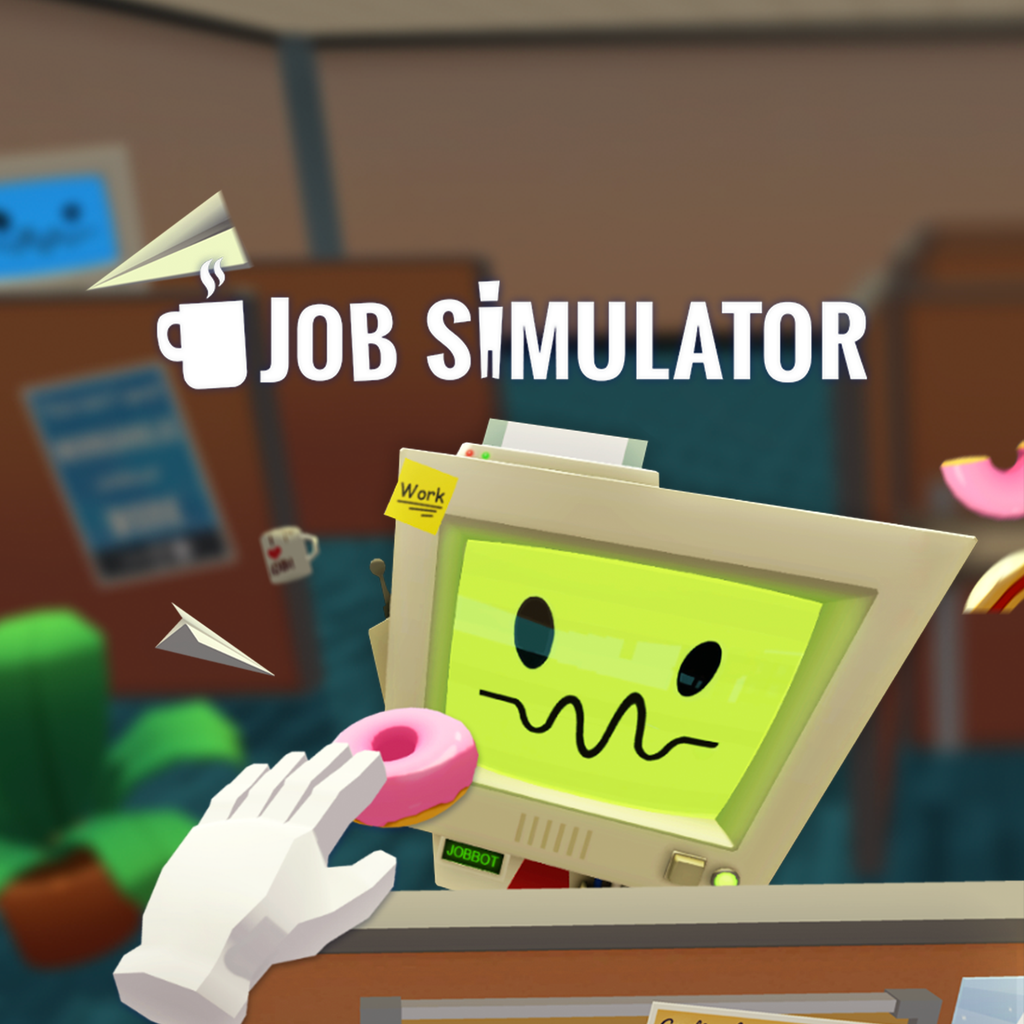 Job simulator. Игра Джоб симулятор. Виртуальная реальность job Simulator. ВР симулятор работы.