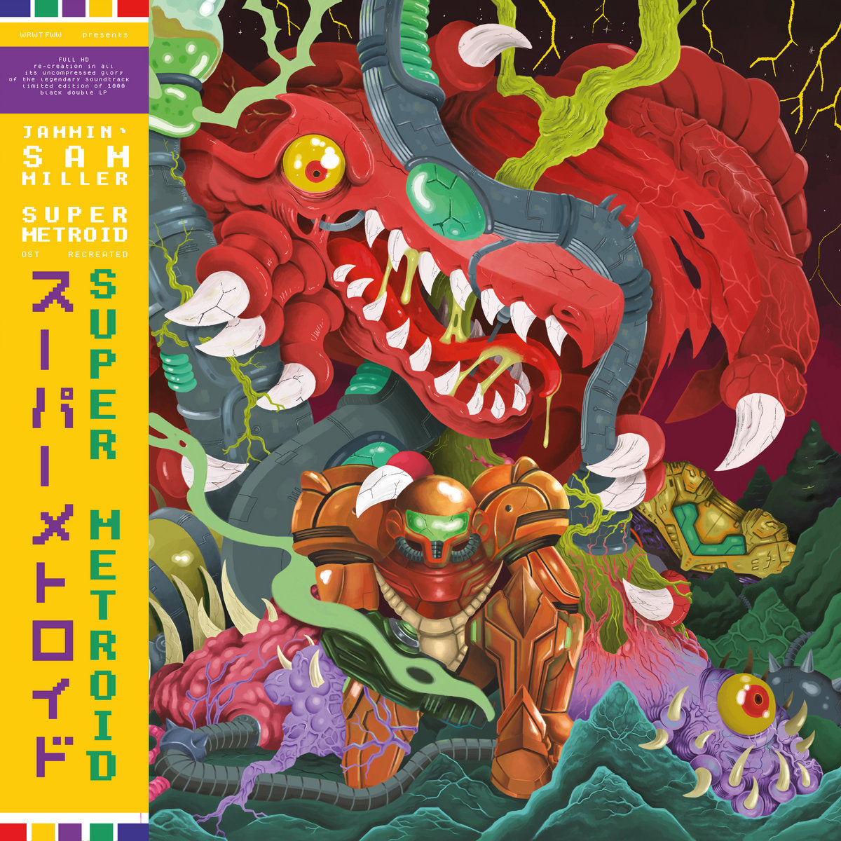 完売　入手困難　スーパーメトロイド OST レコード LP Super Metroid (OST Recreated) 2xLP | The Yetee