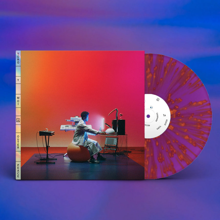 Outer Peace (Translucent Purple w/ Orange Splatter Vinyl)