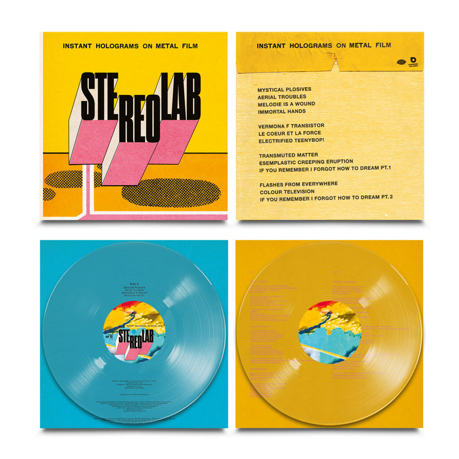 Instant Holograms On Metal Film (Clear Vinyl)