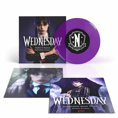 WEDNESDAY - Paint It Black/Main Titles 7"