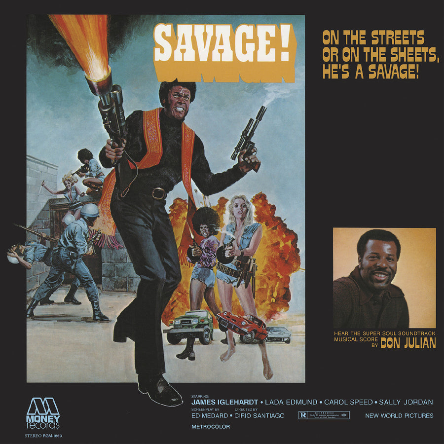 SAVAGE! Super Soul Soundtrack (Blood Orange Vinyl)