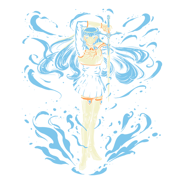 Magic Water Knight