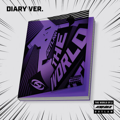 THE WORLD EP.2 : OUTLAW - Diary ver. CD