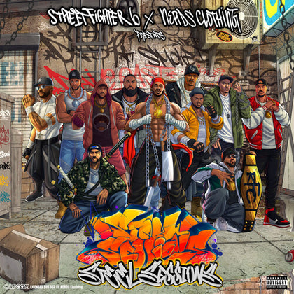 Street Fighter 6 x NERDS Clothing Presents: Steel Sessions (Indie Exclusive Red Vinyl)
