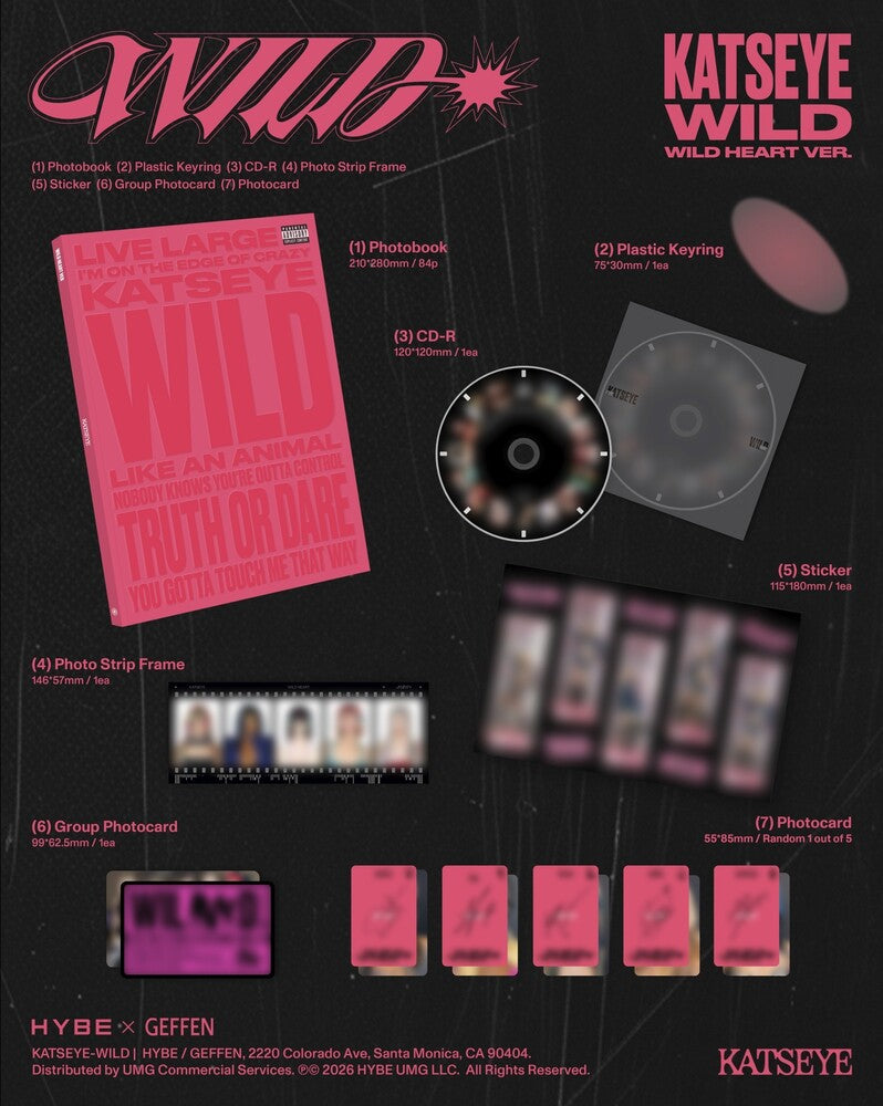 Wild [Wild Heart Ver.] (CD)