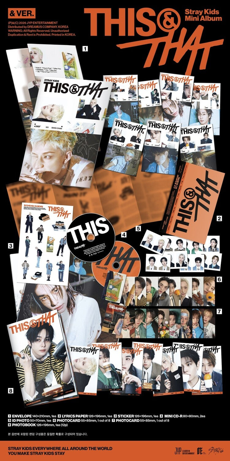 THIS & THAT Mini Album (& VER.) (2xMini-CD Set)