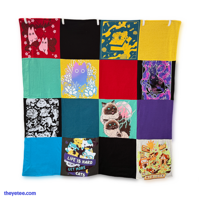 Upcycling Throw Blanket #78 - Upcycling Throw Blanket #78