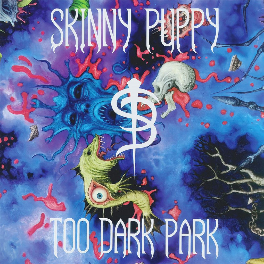 SKINNY PUPPY Tシャツ TOO DARKPARK LIVE Vintage 1990 Skinny Puppy, Live, Too Dark Park, Tour T-shirt