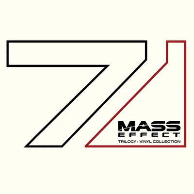 Mass Effect Trilogy: Vinyl Collection (4LP Transparent Purple & White Vinyl)