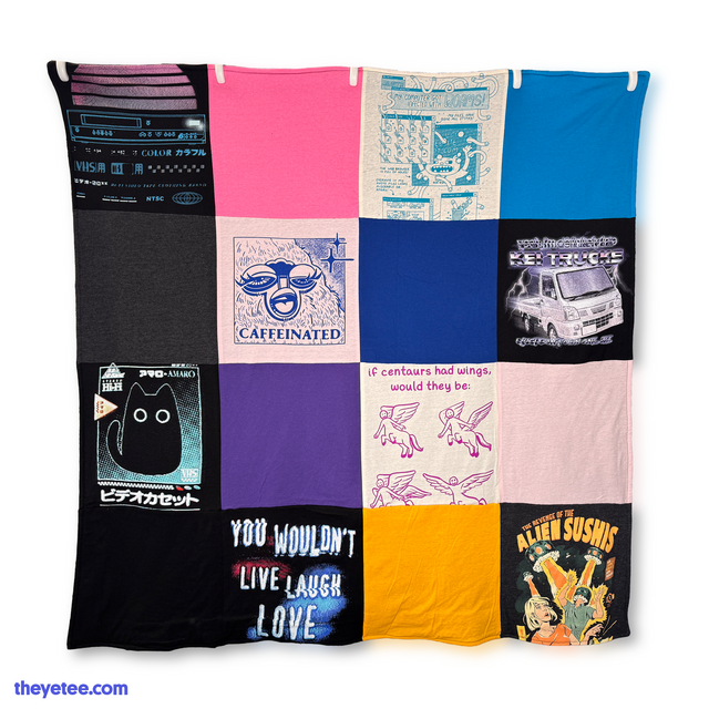 Upcycling Throw Blanket #80 - Upcycling Throw Blanket #80