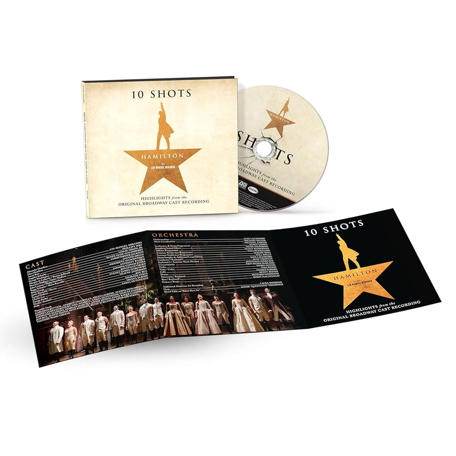 Hamilton: 10 Shots (Highlights from the Original Broadway Cast Recording) CD