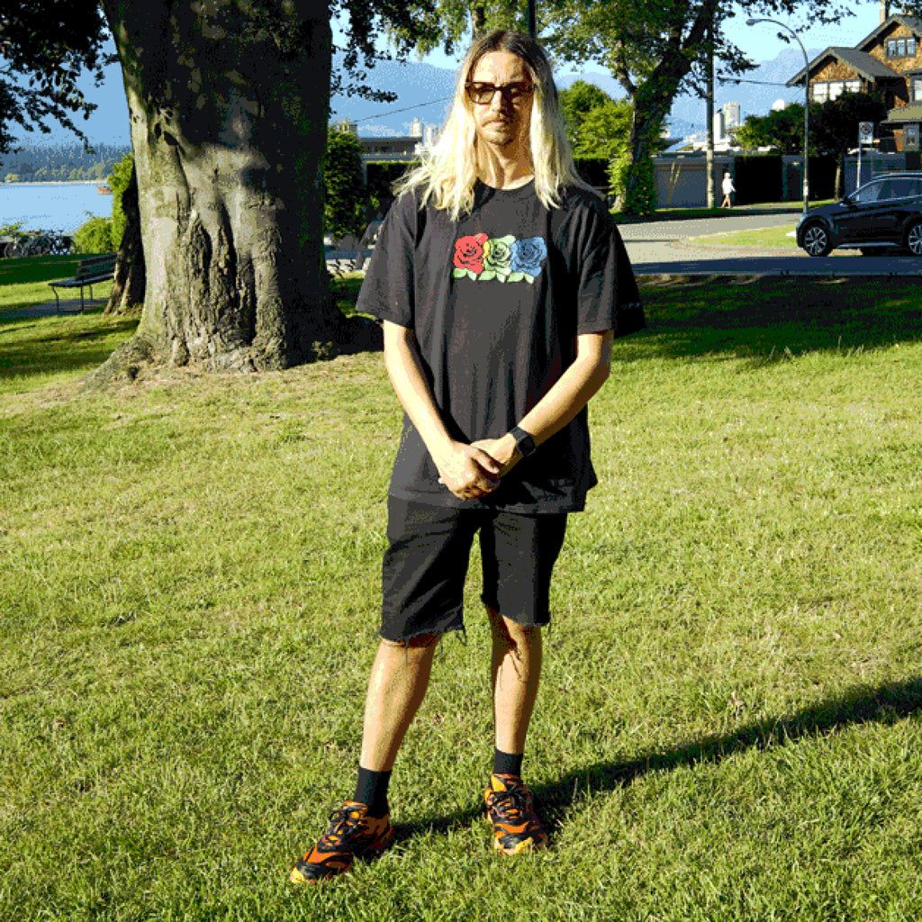 RGB Oversize Embroider Tee | The Yetee
