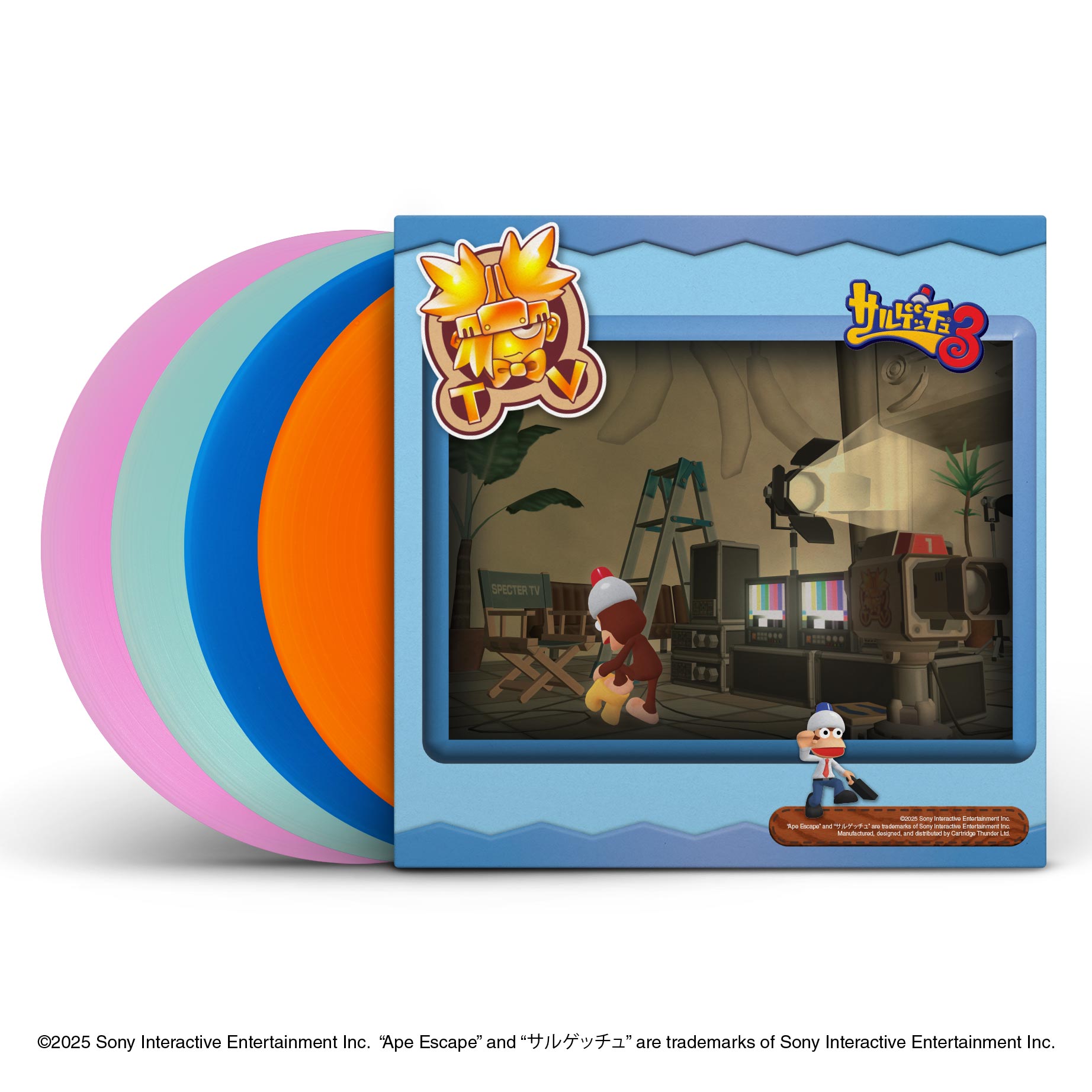Ape Escape 3 Originape Soundtracks in a Box (4XLP) | The Yetee