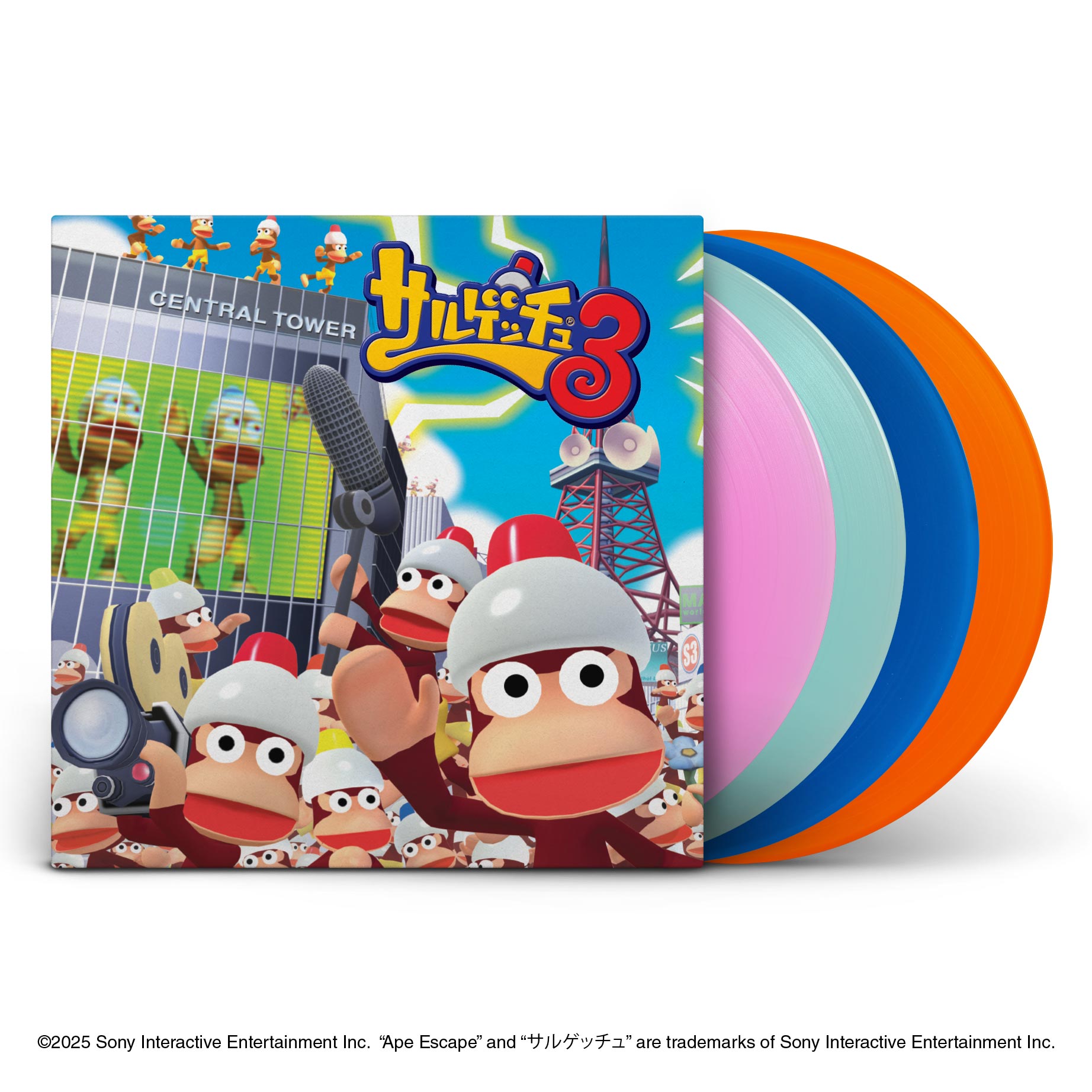 Ape Escape 3 Originape Soundtracks in a Box (4XLP) | The Yetee