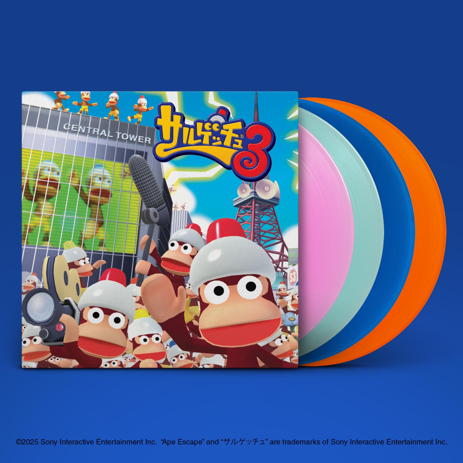 Ape Escape 3 Originape Soundtracks in a Box (4XLP) | The Yetee