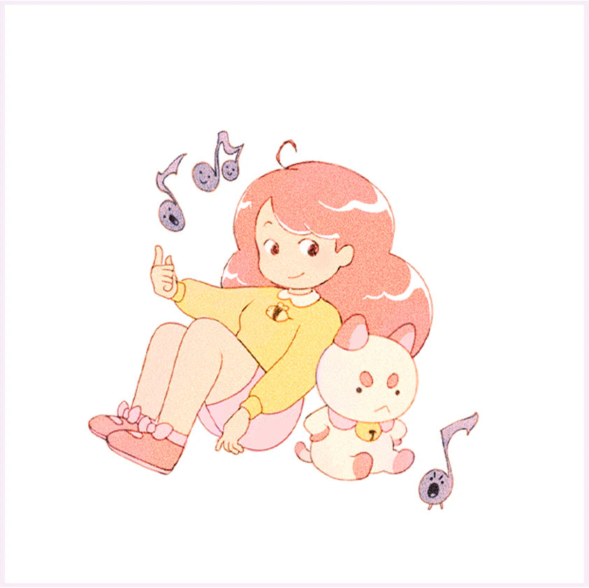 Bee and PuppyCat OST (Pink and Green Vinyl)