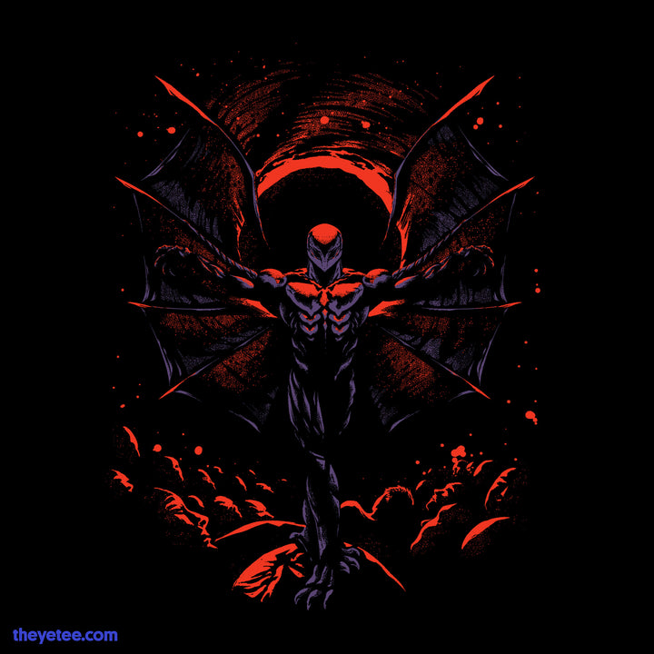 The Crimson Angel of the Eclipse