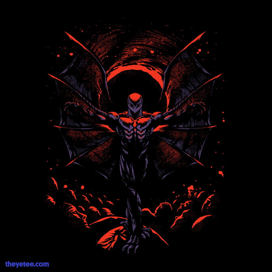 The Crimson Angel of the Eclipse