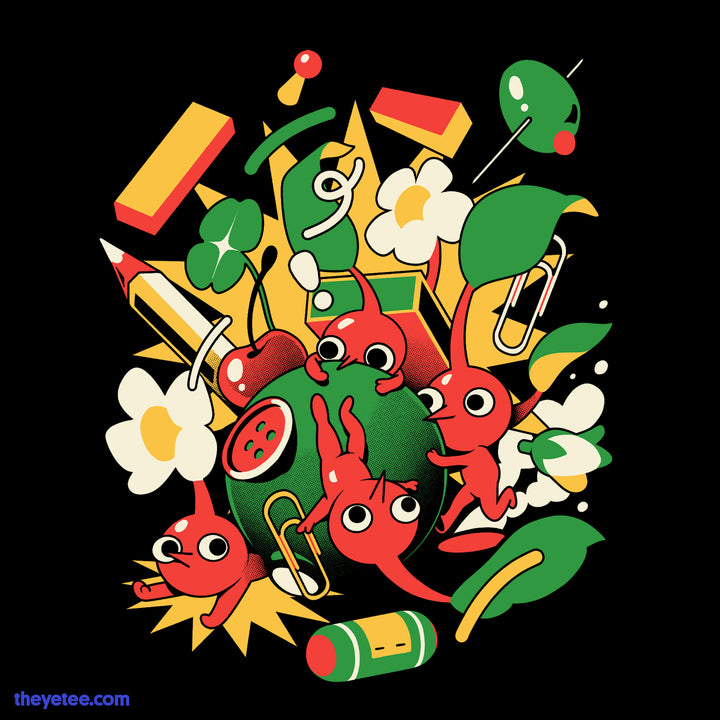 Let's roll! tiny creatures