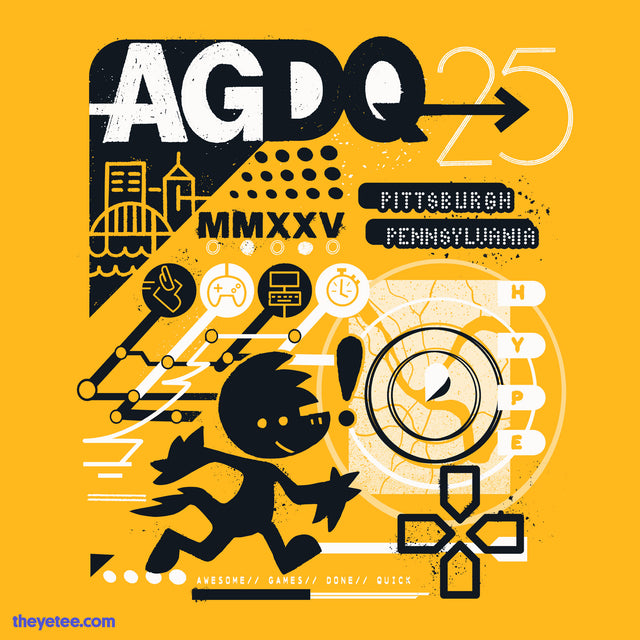 AGDQ 2025 On-Site Attendee Tee (Pick-up Only) - AGDQ 2025 On-Site Attendee Tee (Pick-up Only)