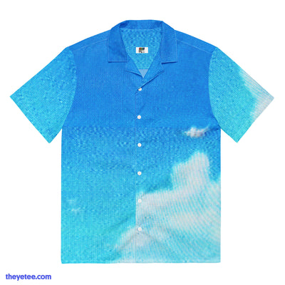 Blue Sky VHS Button Up Shirt