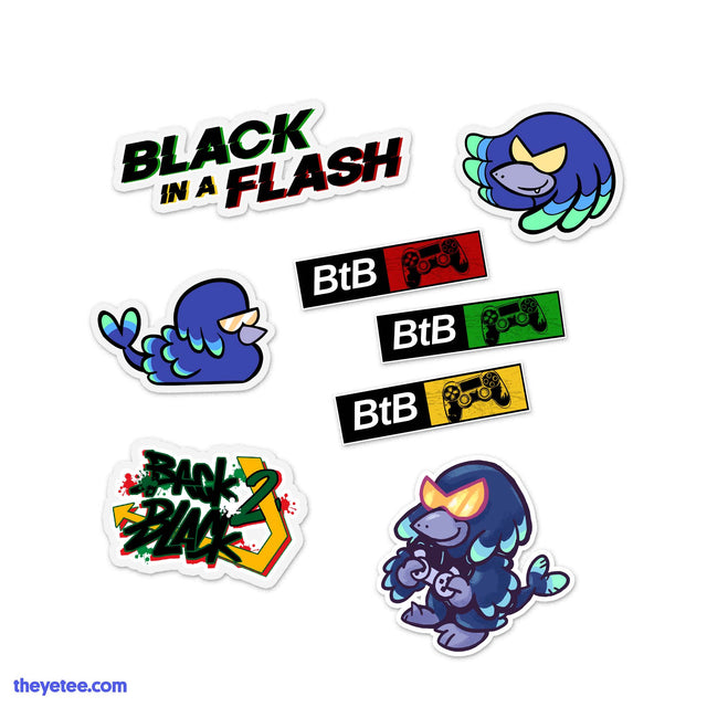 Back to Black Sticker Pack - Back to Black Sticker Pack