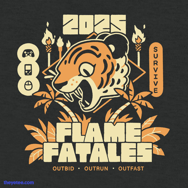 Flame Fatales 2025 Event Tee (Front Print Only) - Flame Fatales 2025 Event Tee (Front Print Only)